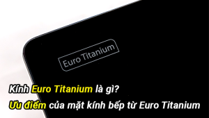 mặt kính bếp từ Euro titanium